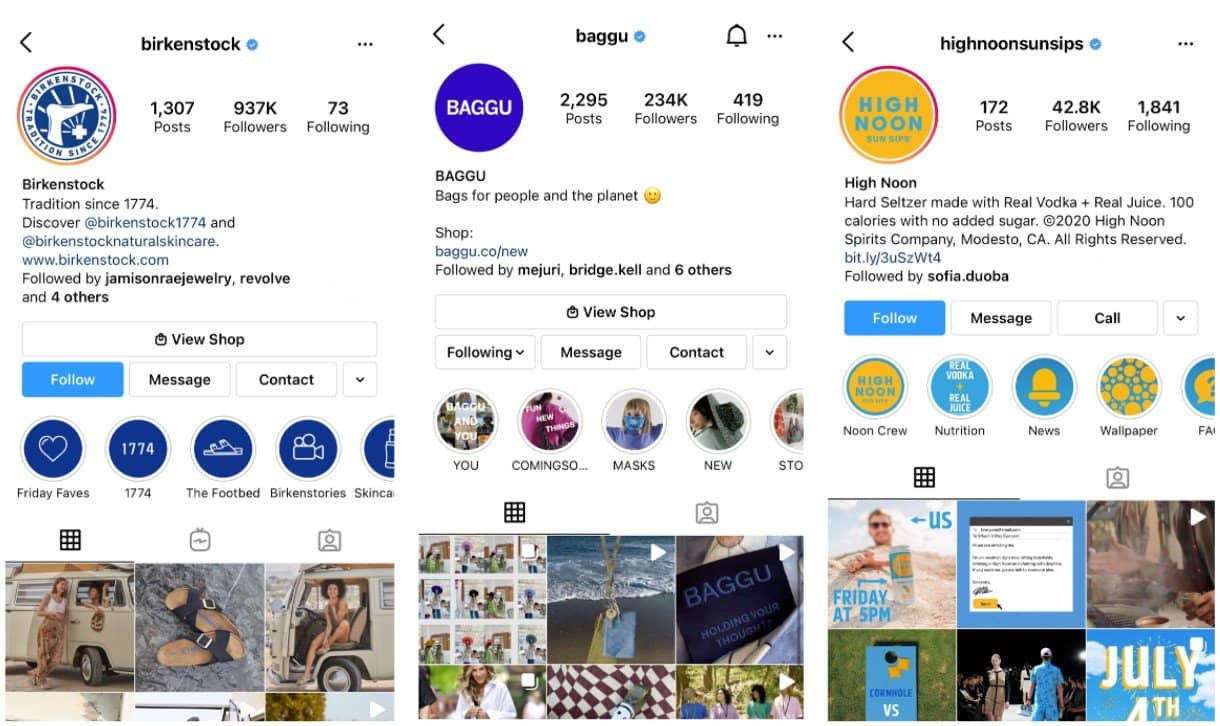 Succesful Brand examples